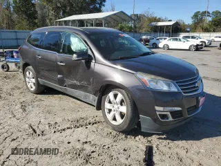 2016 Chevrolet Traverse LT with VIN 1GNKVGKD4GJ189069, listed as a Copart auction lot 49842365 with Not Provided miles and Salvage Title. Bid and sale history available at DreamBid. Image 4.