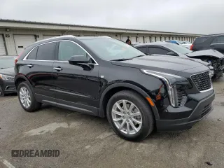 2023 Cadillac XT4 AWD Luxury with VIN 1GYFZBR42PF152462, listed as a Copart auction lot 58494825 with 35,078 mi miles and Salvage title. Bid and sale history available at DreamBid. Image 4.