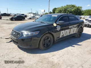 2014 Ford Police Interceptor with VIN 1FAHP2MT5EG124218, listed as a Copart auction lot 69342214 with 206,250 mi miles and Salvage title. Bid and sale history available at DreamBid. Image 1.