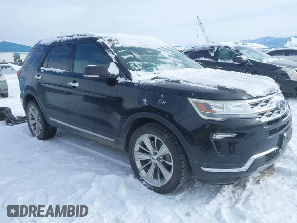 2019 Ford Explorer Limited z VIN 1FM5K8F89KGB48424, wystawiony jako IAAI lot #41544964 z przebiegiem 96 523 mil mil oraz . Historia ofert i sprzedaży dostępna na DreamBid. Obrazek 1.