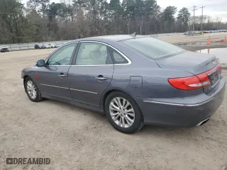 2011 Hyundai Azera Limited with VIN KMHFC4DF8BA559442, listed as a Copart auction lot 47655815 with 134,782 mi miles and Salvage Title. Bid and sale history available at carsss.com. Image 2.