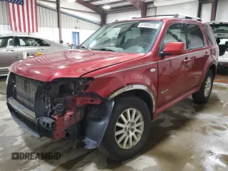 2008 Mercury Mariner Premier z VIN 4M2CU97118KJ52951, wystawiony jako Copart lot #61640225 z przebiegiem 186 109 mil mil oraz Szkoda całkowita • Salvage title. Historia ofert i sprzedaży dostępna na DreamBid. Obrazek 1.