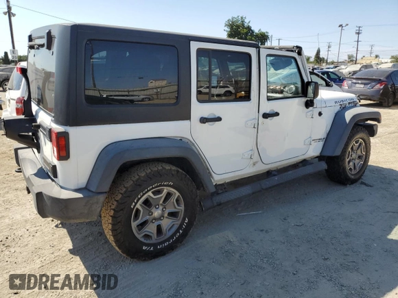 2015 Jeep Wrangler Unlimited Rubicon with VIN 1C4BJWFG6FL585283, listed as a Copart auction lot 88570895 with 0 mi miles and Salvage Title. Bid and sale history available at carsss.com. Image 3.