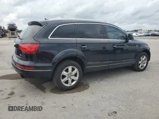 2015 Audi Q7 Premium with VIN WA1CGAFE8FD015410, listed as a Copart auction lot 60880285 with 95,336 mi miles and Salvage title. Bid and sale history available at DreamBid. Image 3.