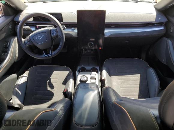 2022 Ford Mustang Mach-E GT with VIN 3FMTK4SE1NMA10334, listed as a Copart auction lot 57362275 with 34,614 mi miles and Salvage title. Bid and sale history available at DreamBid. Image 8.