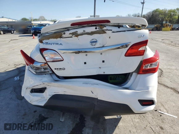 2017 Nissan Sentra SV z VIN 3N1AB7AP9HL670103, wystawiony jako Copart lot #52200345 z przebiegiem 129 988 mil mil oraz Szkoda całkowita • Salvage title. Historia ofert i sprzedaży dostępna na DreamBid. Obrazek 6.