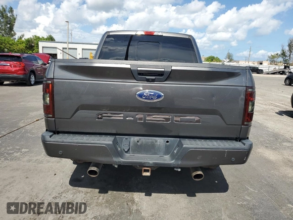 2018 Ford F-150 XL с VIN 1FTEW1C50JKF19590, выставлен на аукционе Copart как лот 61904845 с пробегом 41 038 миль миль и Списание • Salvage title. История ставок и продаж доступна на DreamBid. Изображение 6.