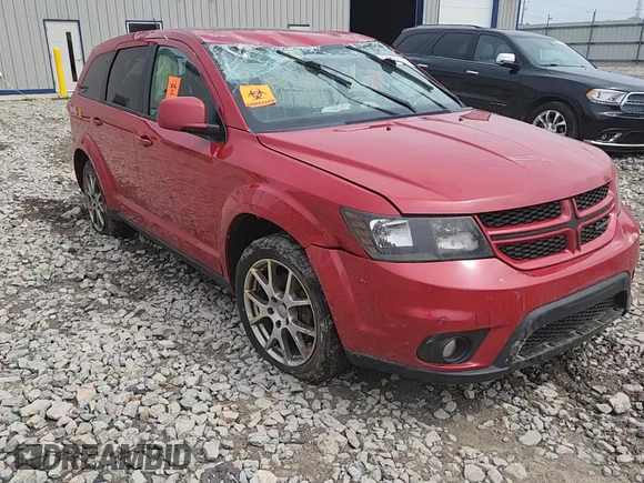 2015 Dodge Journey R/T with VIN 3C4PDDEGXFT693476, listed as a Copart auction lot 61925175 with 117,873 mi miles and Clean title. Bid and sale history available at DreamBid. Image 13.