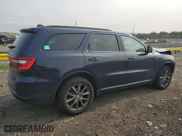 2018 Dodge Durango GT with VIN 1C4RDJDG6JC198303, listed as a Copart auction lot 59262005 with 98,240 mi miles and Salvage title. Bid and sale history available at DreamBid. Image 3.