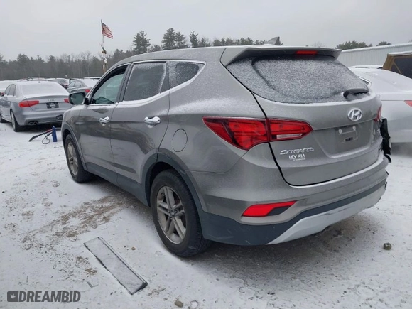 2017 Hyundai Santa Fe Sport 2.4L with VIN 5XYZTDLB2HG418519, listed as a IAAI auction lot 41136614 with 98,131 mi miles. Bid and sale history available at carsss.com. Image 3.