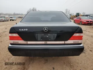 1998 Mercedes-Benz S-Class with VIN WDBGA43G8WA395509, listed as a Copart auction lot 44140625 with 0 mi miles and Clean Title. Bid and sale history available at carsss.com. Image 6.