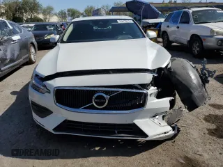 2020 Volvo S60 Momentum with VIN 7JR102FK2LG034687, listed as a Copart auction lot 59470314 with 56,012 mi miles and Salvage Title. Bid and sale history available at carsss.com. Image 5.
