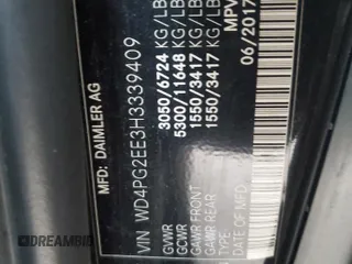 2017 Mercedes-Benz Metris Passenger z VIN WD4PG2EE3H3339409, wystawiony jako Copart lot #53785355 z przebiegiem 142 534 mil mil oraz Szkody całkowita. Historia ofert i sprzedaży dostępna na DreamBid. Obrazek 13.