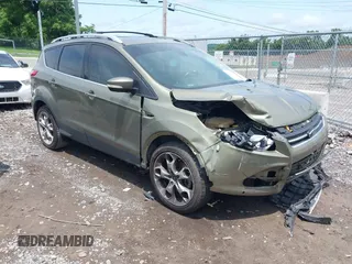 2014 Ford Escape Titanium с VIN 1FMCU0J93EUA92621, выставлен на аукционе IAAI как лот 42531195 с пробегом 170 423 миль миль и . История ставок и продаж доступна на DreamBid. Изображение 1.