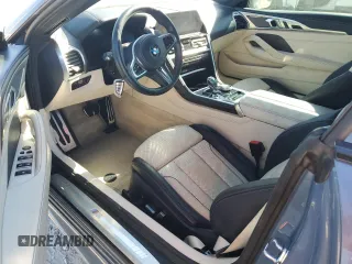 2021 BMW 8 Series 840i with VIN WBADZ2C00MCG13061, listed as a Copart auction lot 80051524 with 0 mi miles and Non Repairable. Bid and sale history available at carsss.com. Image 8.