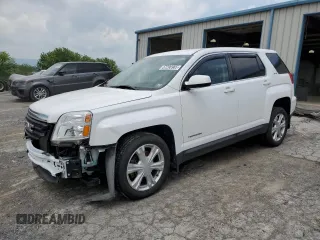 2017 GMC Terrain SLE z VIN 2GKFLSEK6H6348464, wystawiony jako Copart lot #57296965 z przebiegiem 77 342 mil mil oraz Szkoda całkowita • Salvage title. Historia ofert i sprzedaży dostępna na DreamBid. Obrazek 1.