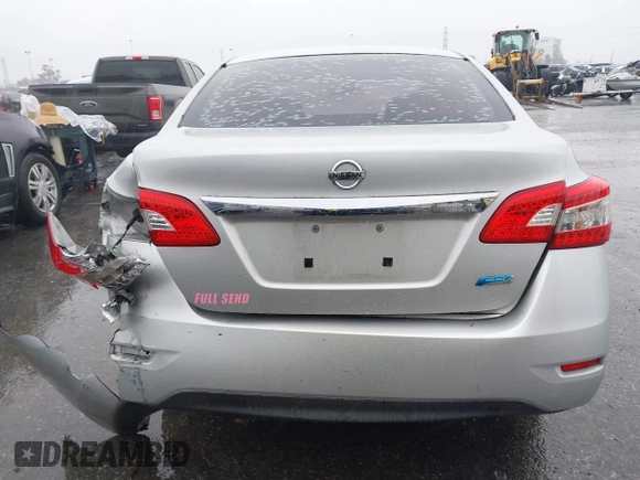 2014 Nissan Sentra S with VIN 3N1AB7AP0EY242497, listed as a IAAI auction lot 41573653 with 89,500 mi miles and . Bid and sale history available at DreamBid. Image 16.