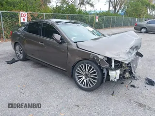 2015 Kia Cadenza Premium with VIN KNALN4D7XF5178326, listed as a IAAI auction lot 41629460 with 92,125 mi miles. Bid and sale history available at carsss.com. Image 1.
