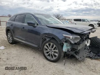 2019 Mazda CX-9 Grand Touring with VIN JM3TCBDY4K0320514, listed as a Copart auction lot 89266685 with 74,180 mi miles and Salvage Title. Bid and sale history available at carsss.com. Image 4.