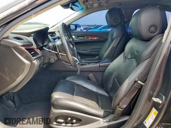 2014 Cadillac CTS Luxury RWD with VIN 1G6AR5SX3E0125747, listed as a Copart auction lot 53171085 with 136,395 mi miles and Salvage Title. Bid and sale history available at carsss.com. Image 7.