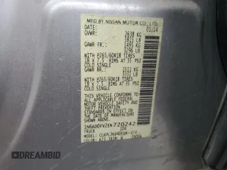 2014 Nissan Frontier SL z VIN 1N6AD0FV2EN720242, wystawiony jako Copart lot #86976214 z przebiegiem 118 581 mil mil oraz Szkoda całkowita • Salvage title. Historia ofert i sprzedaży dostępna na DreamBid. Obrazek 13.
