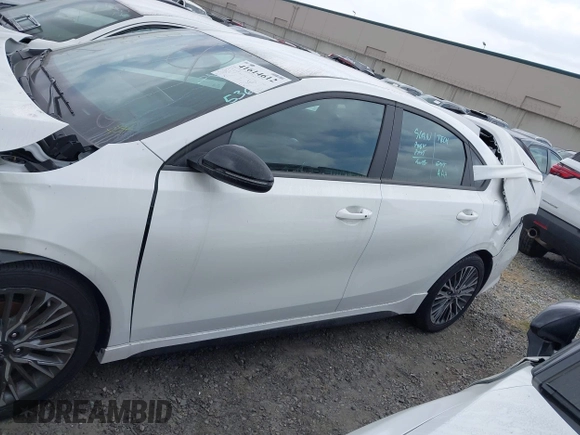 2024 Kia Forte GT-Line with VIN 3KPF54AD0RE769655, listed as a IAAI auction lot 41614612 with 6,530 mi miles. Bid and sale history available at carsss.com. Image 15.