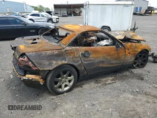 1998 Mercedes-Benz SLK 230/320 with VIN WDBKK47F5WF064270, listed as a Copart auction lot 57452535 with Not provided miles and Salvage title. Bid and sale history available at DreamBid. Image 3.