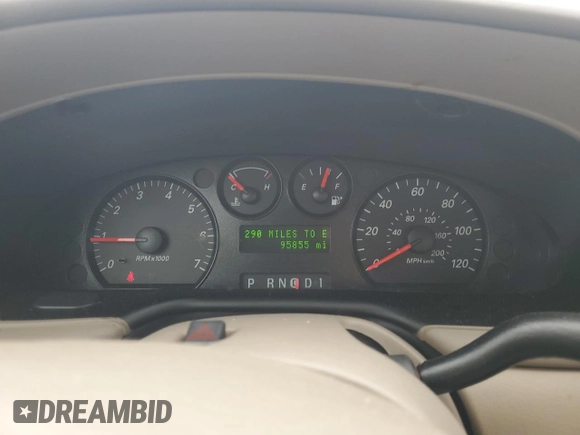 2007 Ford Taurus SE with VIN 1FAFP53U97A112369, listed as a Copart auction lot 56670245 with 95,855 mi miles and Salvage title. Bid and sale history available at DreamBid. Image 9.