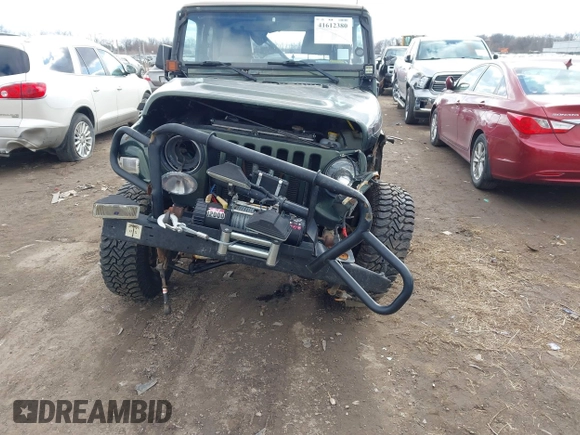 1997 Jeep Wrangler SE with VIN 1J4FY29PXVP406939, listed as a IAAI auction lot 41612380 with 248,314 mi miles. Bid and sale history available at carsss.com. Image 6.