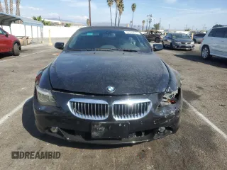 2005 BMW 6 Series 645Ci with VIN WBAEK73485B323857, listed as a Copart auction lot 74749844 with 131,049 mi miles and Salvage Title. Bid and sale history available at carsss.com. Image 5.