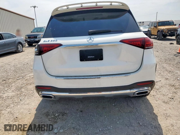 2021 Mercedes-Benz GLE 350 with VIN 4JGFB4JB7MA545460, listed as a Copart auction lot 56961935 with Not provided miles and Salvage title. Bid and sale history available at DreamBid. Image 6.