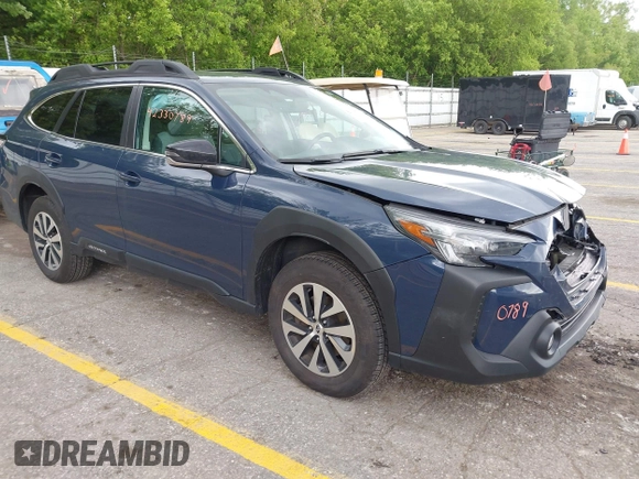 2024 Subaru Outback Premium with VIN 4S4BTADC3R3291191, listed as a IAAI auction lot 42330789 with 21,520 mi miles and . Bid and sale history available at DreamBid. Image 1.