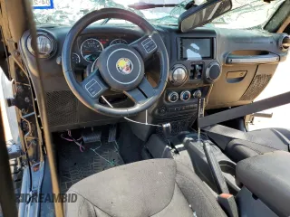 2018 Jeep Wrangler JK Unlimited Sport S with VIN 1C4BJWDG6JL875857, listed as a Copart auction lot 62903474 with 56,208 mi miles and Salvage Title. Bid and sale history available at carsss.com. Image 8.