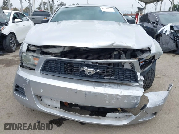 2012 Ford Mustang V6 Premium with VIN 1ZVBP8AM6C5211339, listed as a IAAI auction lot 42107541 with 164,678 mi miles. Bid and sale history available at carsss.com. Image 6.