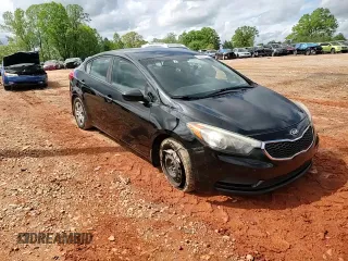 2016 Kia Forte LX with VIN KNAFK4A66G5585093, listed as a Copart auction lot 52929135 with 194,227 mi miles and Salvage Title. Bid and sale history available at carsss.com. Image 10.
