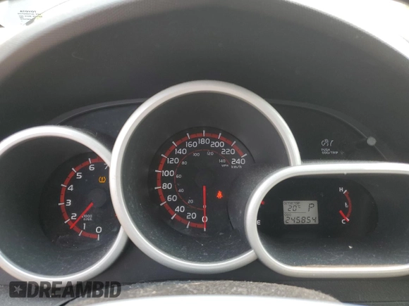 2010 Toyota Matrix S с VIN 2T1KE4EE3AC043275, выставлен на аукционе Copart как лот 59165225 с пробегом 245 854 миль миль и Чистый • Clean title. История ставок и продаж доступна на DreamBid. Изображение 9.