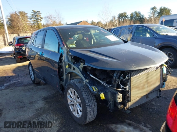 2021 Chevrolet Equinox LT with VIN 3GNAXUEV4ML380049, listed as a IAAI auction lot 41512649 with 64,054 mi miles and . Bid and sale history available at DreamBid. Image 1.