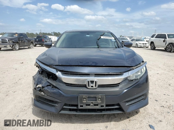 2016 Honda Civic Sedan LX with VIN 19XFC2F50GE013297, listed as a Copart auction lot 53420095 with 82,702 mi miles and Salvage Title. Bid and sale history available at carsss.com. Image 5.