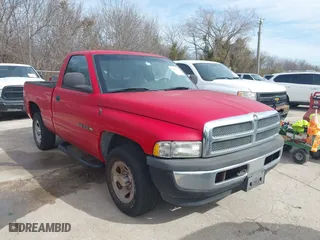 2000 Dodge Ram 1500 Work Special with VIN 1B7HC16X8YS540457, listed as a IAAI auction lot 41661868 with 221,176 mi miles. Bid and sale history available at carsss.com. Image 1.