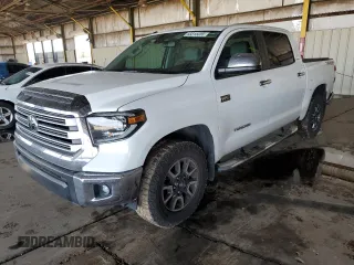 2019 Toyota Tundra SR5 z VIN 5TFHY5F10KX857664, wystawiony jako Copart lot #53315055 z przebiegiem 20 829 mil mil oraz Szkoda całkowita • Salvage title. Historia ofert i sprzedaży dostępna na DreamBid. Obrazek 1.