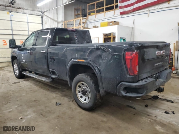 2020 GMC Sierra 3500HD Denali with VIN 1GT49WEY3LF279387, listed as a Copart auction lot 84054454 with 140,648 mi miles and Salvage Title. Bid and sale history available at carsss.com. Image 2.