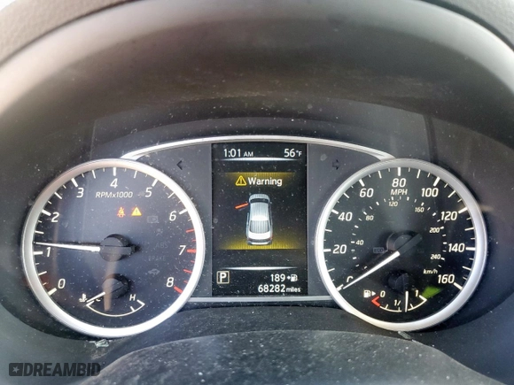 2017 Nissan Sentra SV with VIN 3N1AB7AP5HL716980, listed as a Copart auction lot 48011005 with 68,282 mi miles and Salvage Title. Bid and sale history available at carsss.com. Image 9.