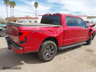 2023 Ford F-150 Lightning Pro with VIN 1FTVW1EL8PWG55060, listed as a IAAI auction lot 41701864 with 1 mi miles. Bid and sale history available at carsss.com. Image 4.