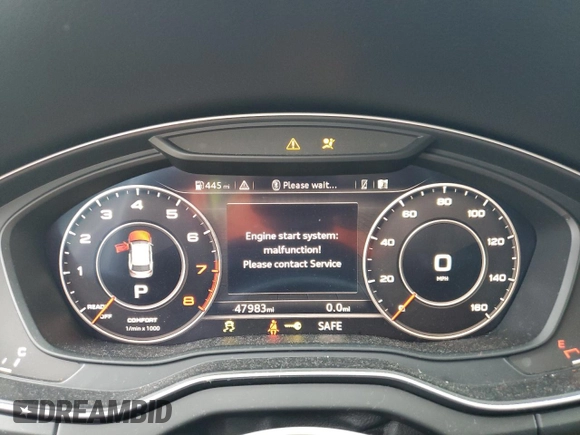 2018 Audi Q5 Premium Plus with VIN WA1BNAFYXJ2150534, listed as a Copart auction lot 59763445 with 47,983 mi miles and Salvage title. Bid and sale history available at DreamBid. Image 9.