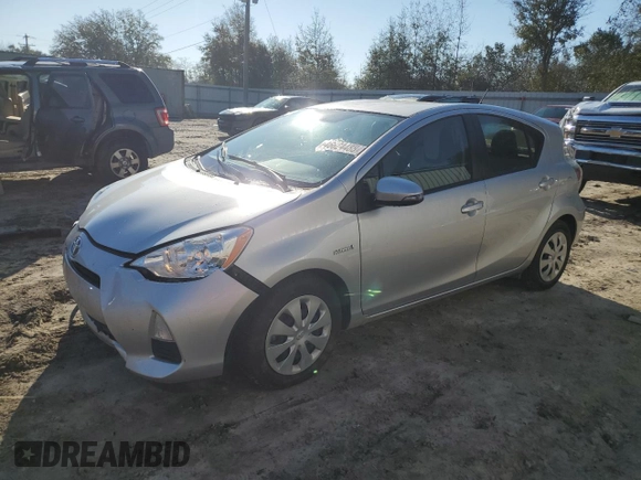 2014 Toyota Prius One with VIN JTDKDTB30E1563363, listed as a Copart auction lot 46624485 with 70,699 mi miles and Salvage Title. Bid and sale history available at DreamBid. Image 1.