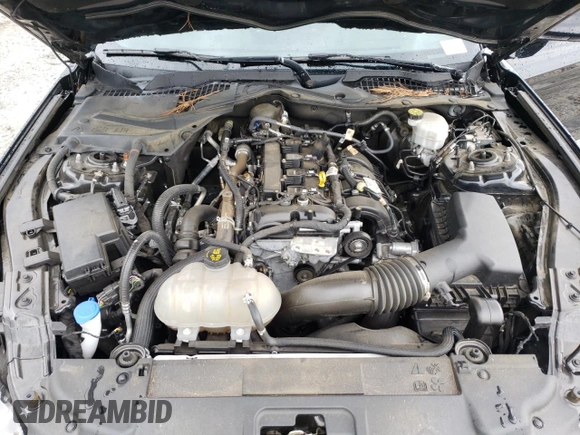 2021 Ford Mustang EcoBoost with VIN 1FA6P8TH9M5157479, listed as a Copart auction lot 59076335 with 53,901 mi miles and Salvage title. Bid and sale history available at DreamBid. Image 11.