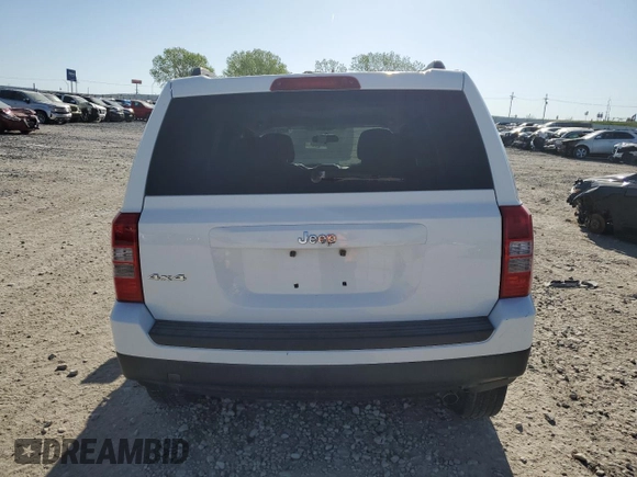 2012 Jeep Patriot Sport with VIN 1C4NJRBB9CD614936, listed as a Copart auction lot 56124675 with 194,590 mi miles and Salvage title. Bid and sale history available at DreamBid. Image 6.