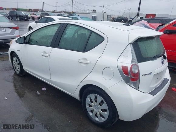 2013 Toyota Prius c One with VIN JTDKDTB36D1544010, listed as a IAAI auction lot 41561964 with 153,572 mi miles. Bid and sale history available at carsss.com. Image 3.