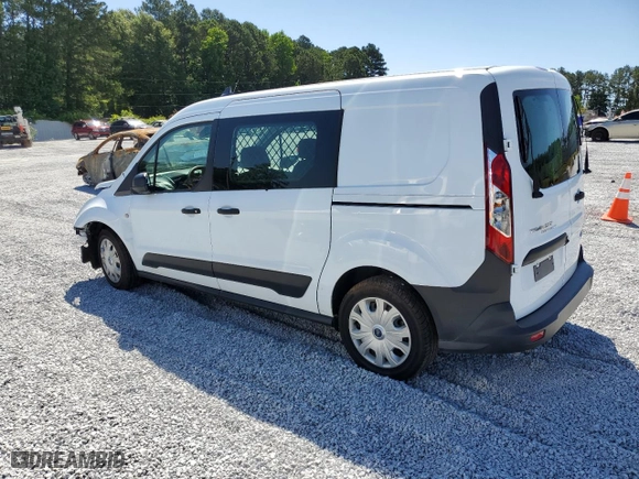 2021 Ford Transit Connect Van XL with VIN NM0LS7E22M1483255, listed as a Copart auction lot 55010964 with 49,594 mi miles and Clean Title. Bid and sale history available at carsss.com. Image 2.