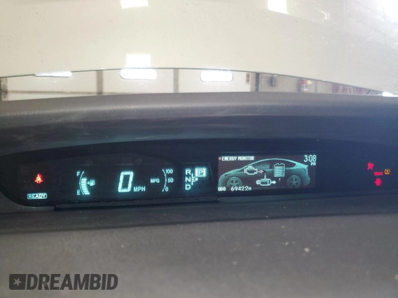 2015 Toyota Prius Four with VIN JTDKN3DU3F0440943, listed as a Copart auction lot 50627735 with 69,422 mi miles and Salvage Title. Bid and sale history available at carsss.com. Image 9.
